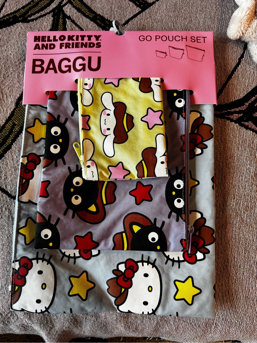 NWT Baggu Hello Kitty & Friends Go Pouch